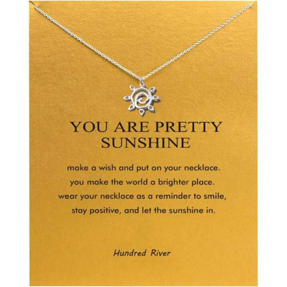 Dainty Pendant Chain Necklace